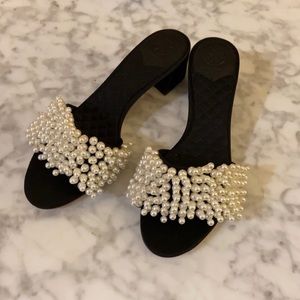 Tory Burch Tatiana Slide Sandals WORN 1X